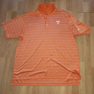 Orange Tennesee Adidas Golf Shirt